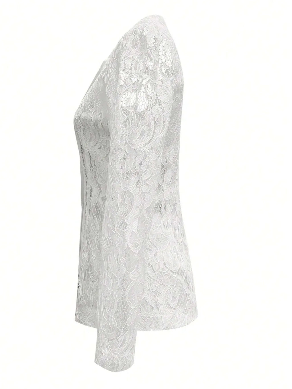 Floral Lace Blazer — additional view 5