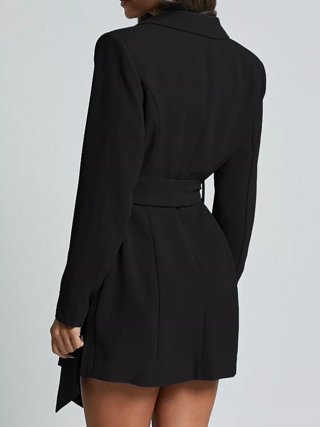 Belted Lapel Blazer — additional view 4