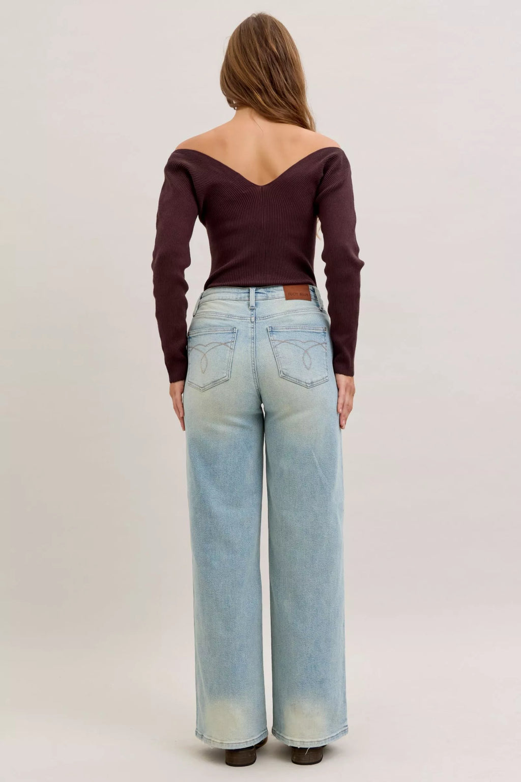 High-Waist Column Jeans — additional view 10