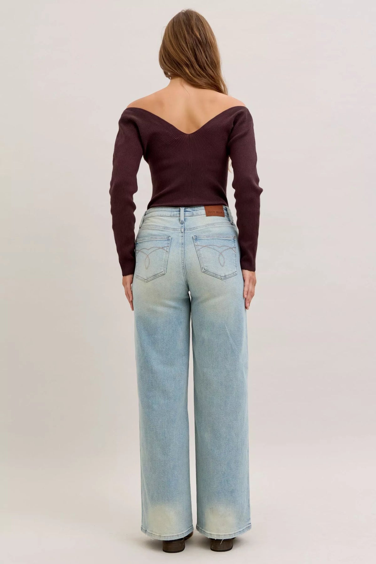 High-Waist Column Jeans — additional view 10