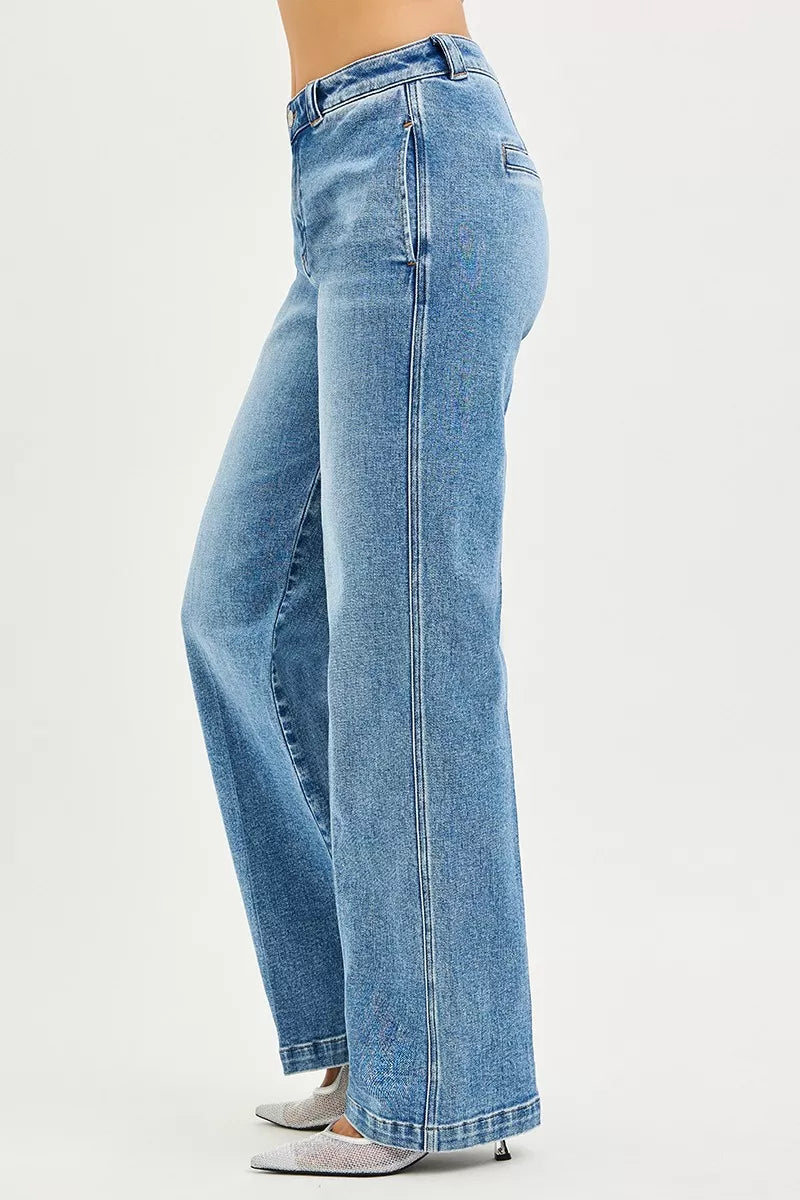 Slouchy Straight Jeans — additional view 4