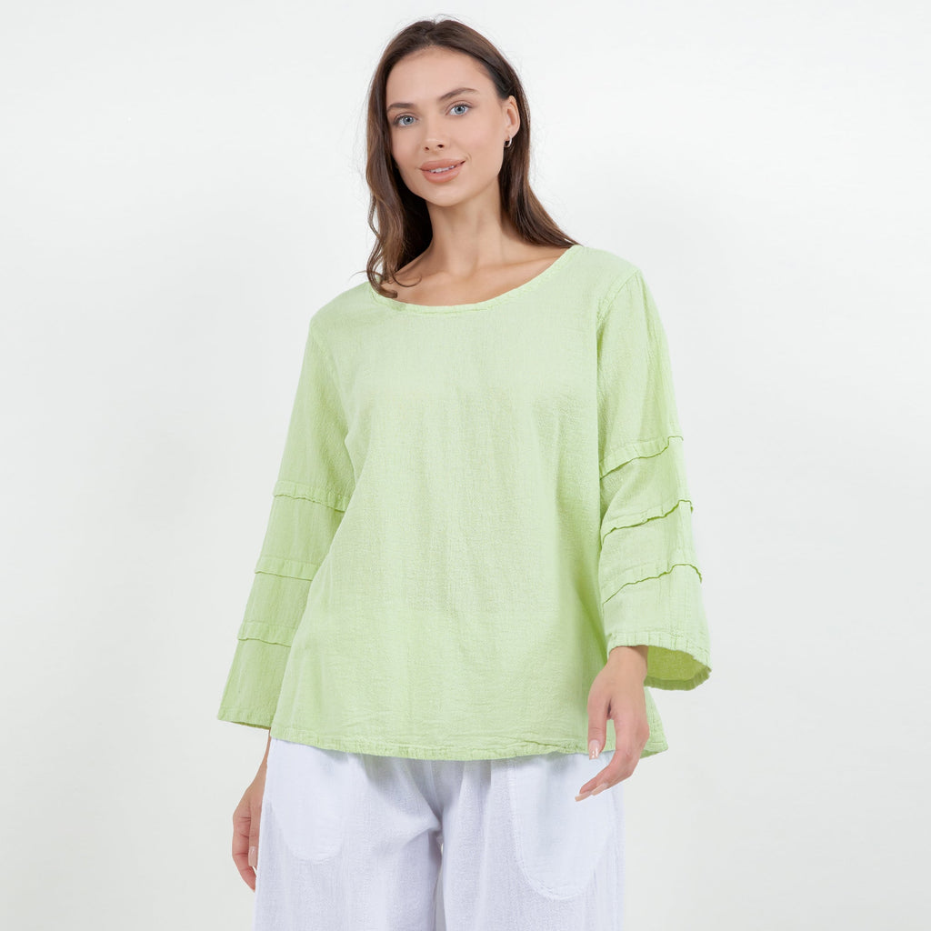 Sabrina Cotton Gauze Top — additional view 3