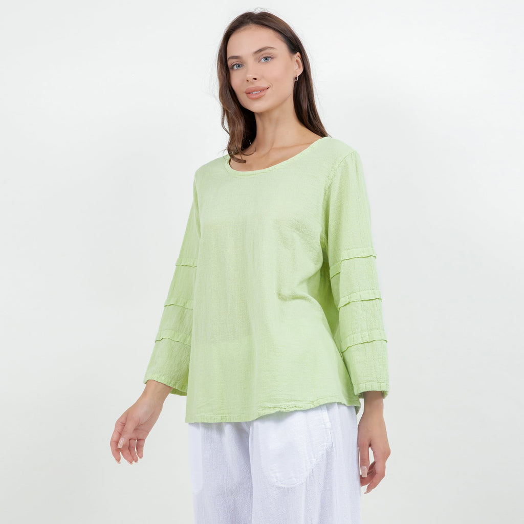 Sabrina Cotton Gauze Top — additional view 4
