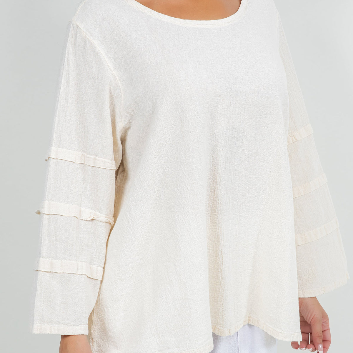 Sabrina Cotton Gauze Top — additional view 7