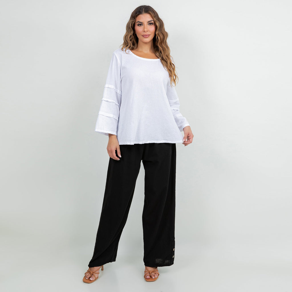 Sabrina Cotton Gauze Top — additional view 18