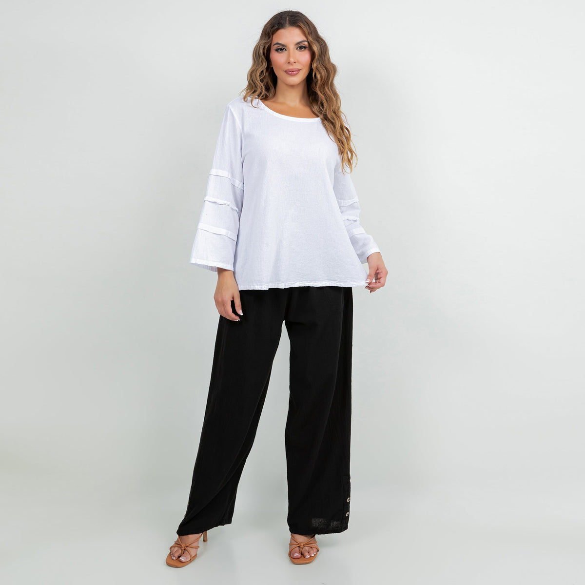Sabrina Cotton Gauze Top — additional view 18