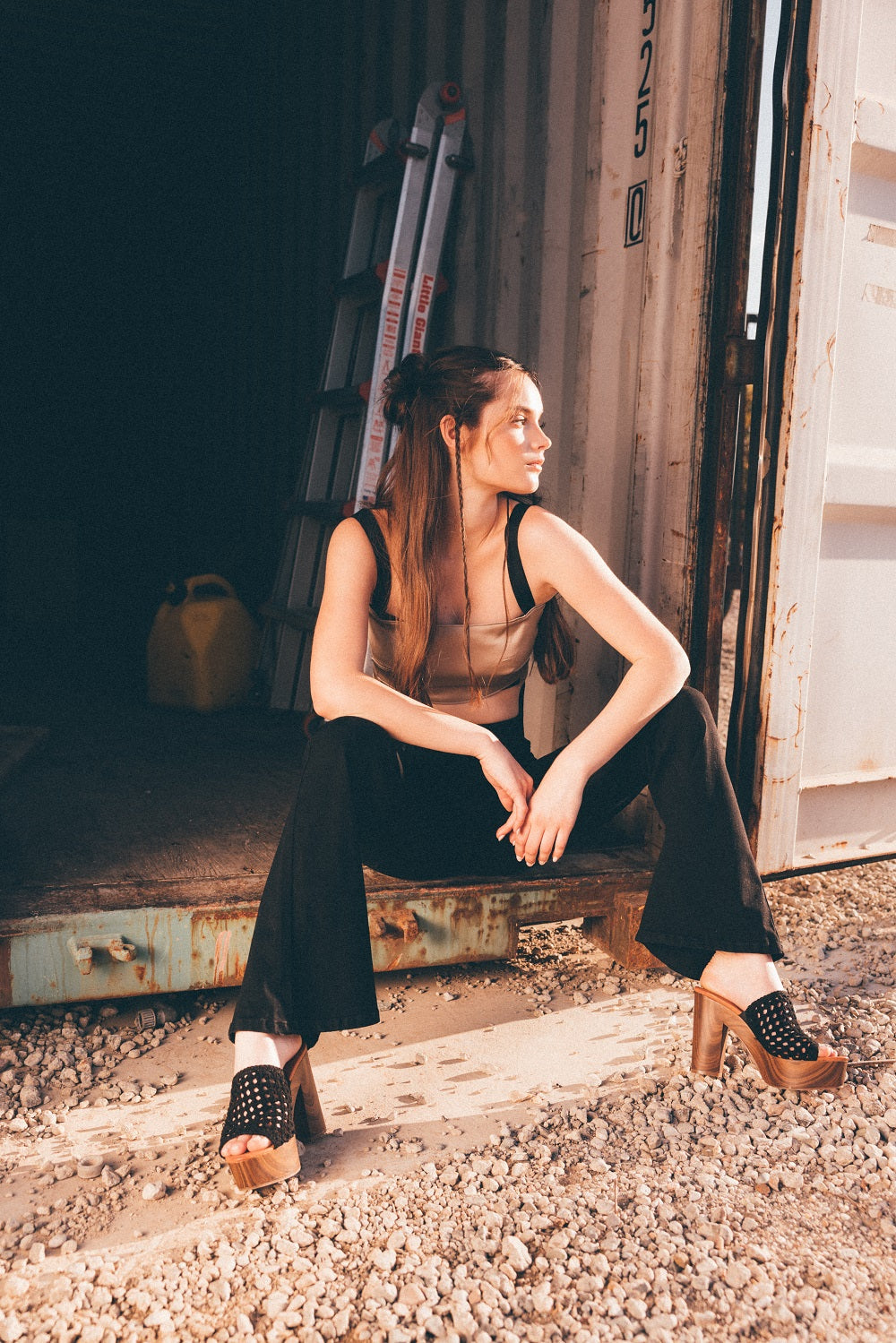 Super High Rise Classic Flare Jeans — additional view 3