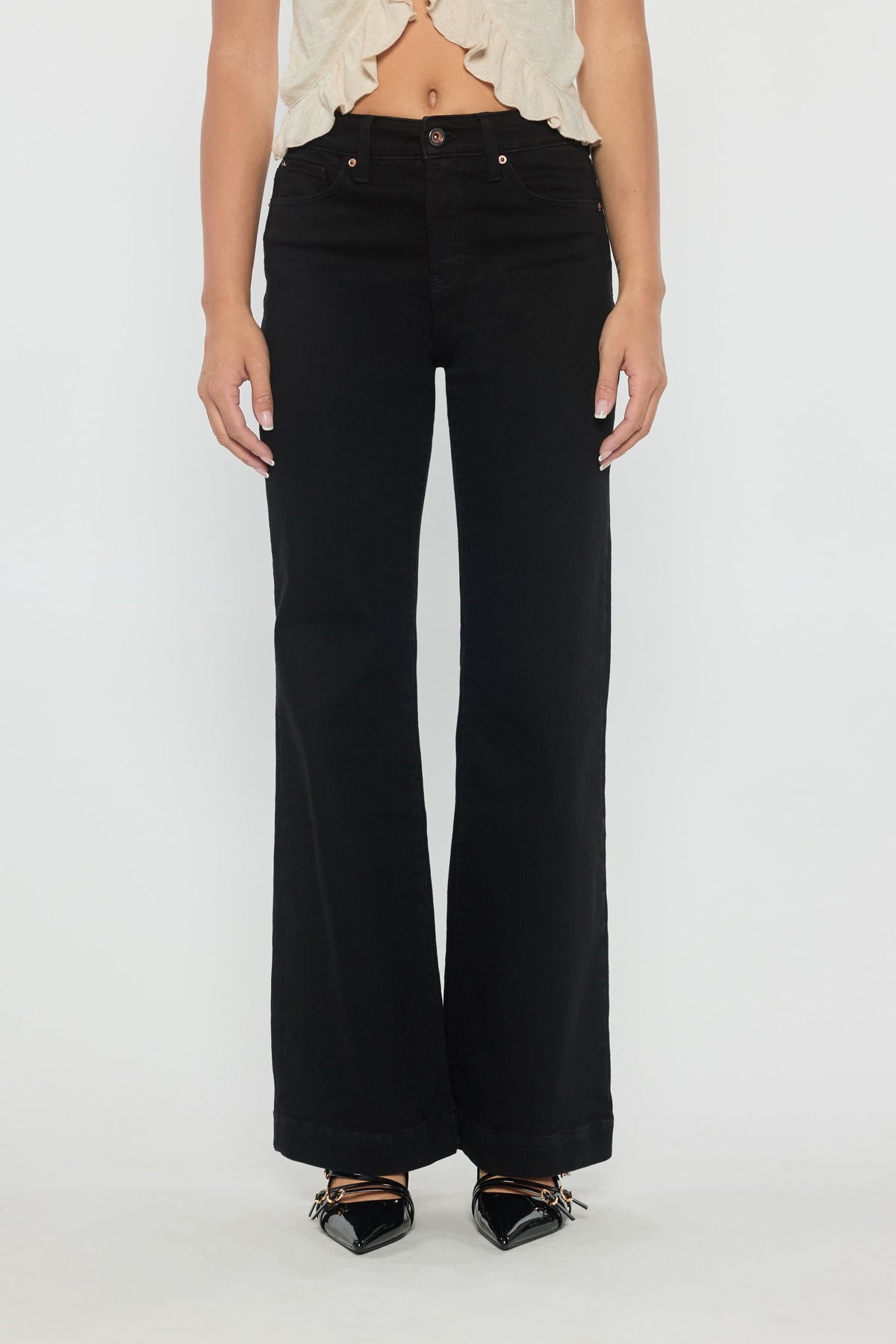 High Rise Wide Leg Jeans — additional view 8