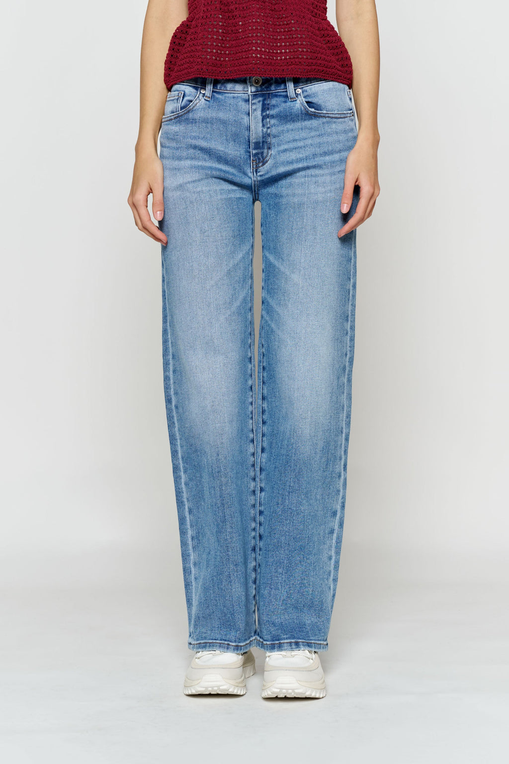 High Rise Wide Leg Jeans — additional view 13