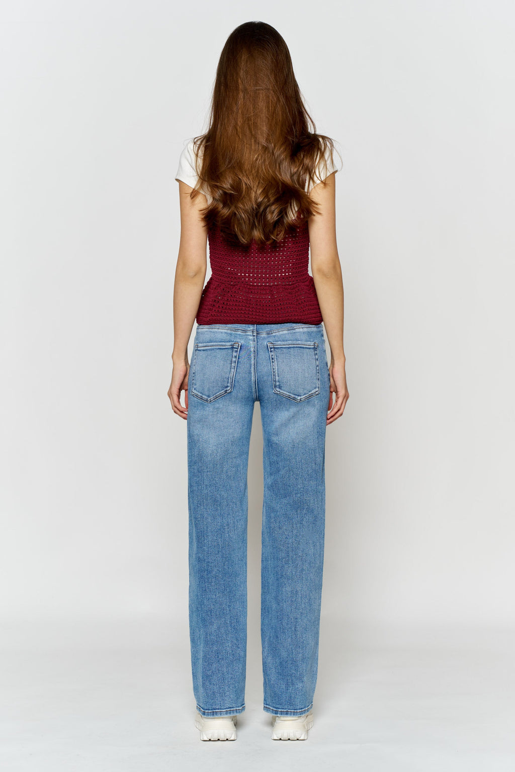 High Rise Wide Leg Jeans — additional view 15