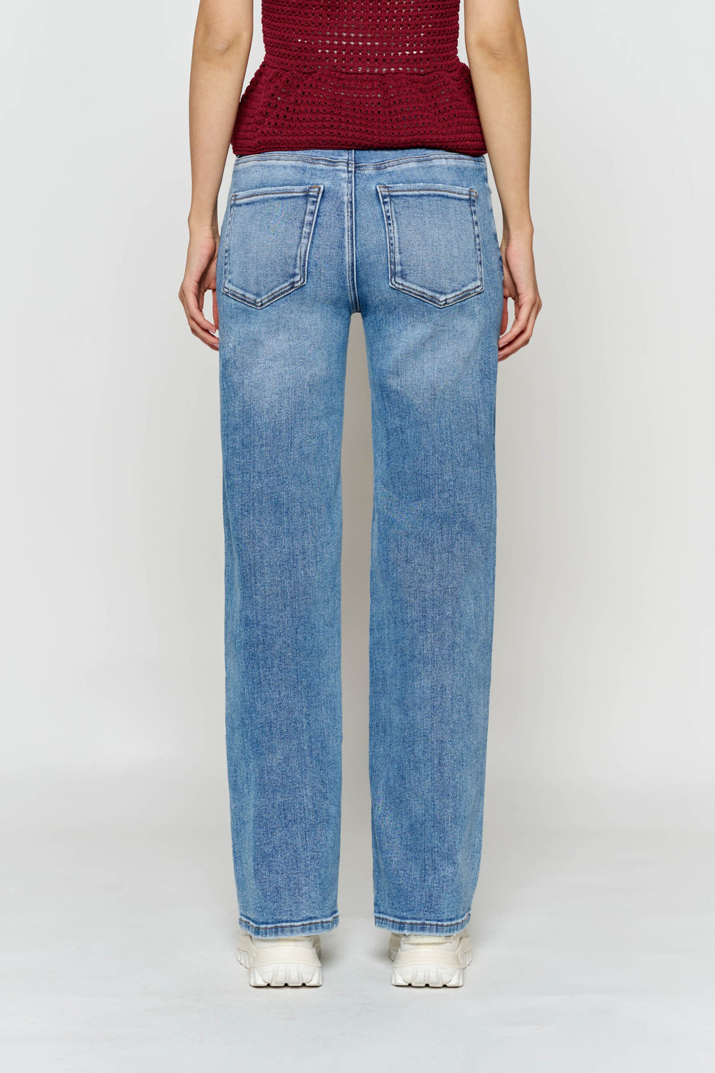 High Rise Wide Leg Jeans — additional view 16