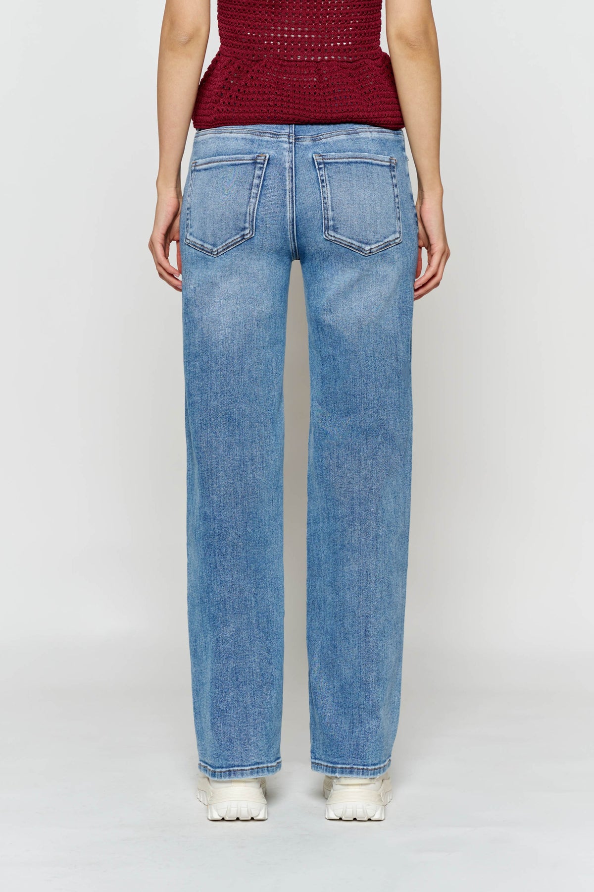 High Rise Wide Leg Jeans — additional view 16
