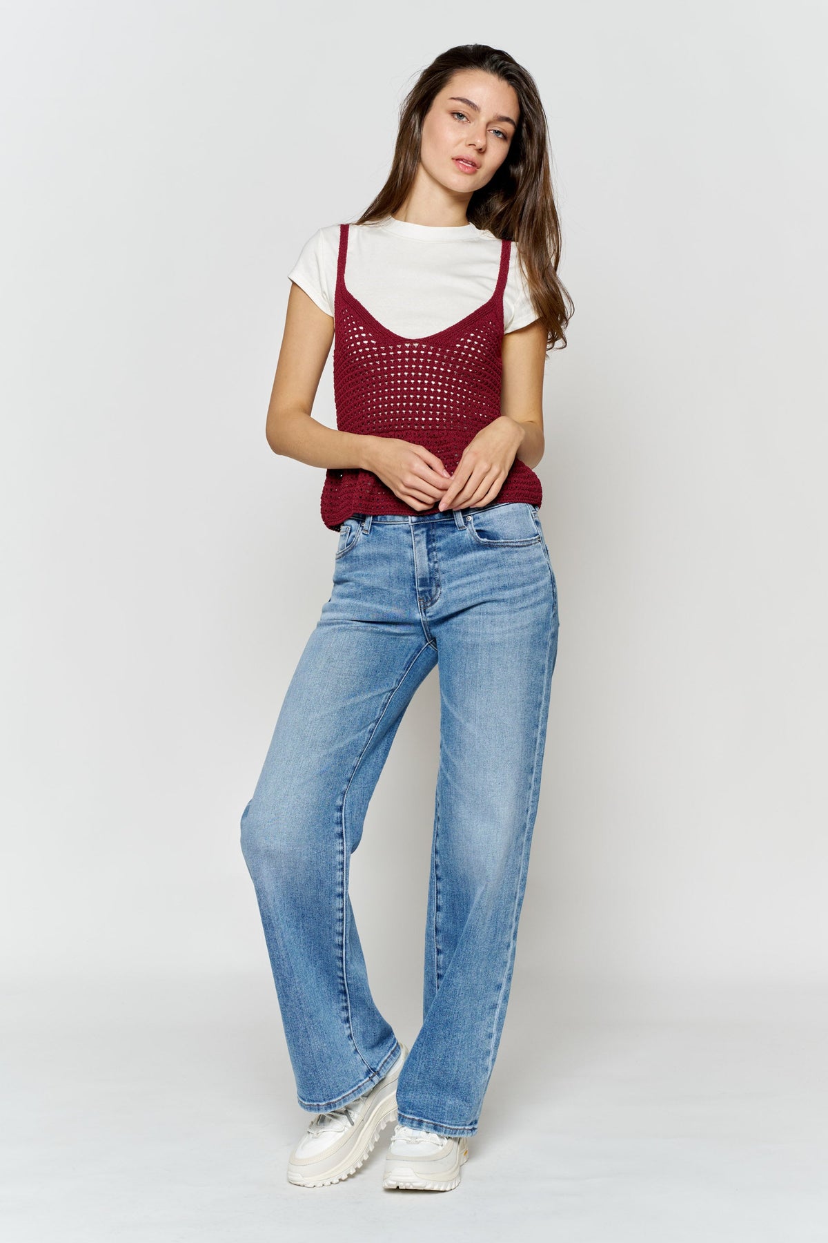 High Rise Wide Leg Jeans — additional view 12
