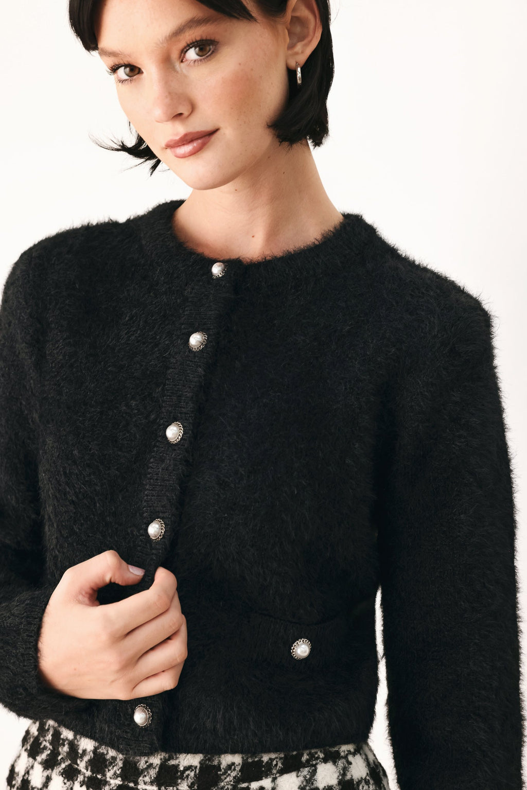 POLISHED MOMENTS CROPPED CARDIGAN — additional view 6