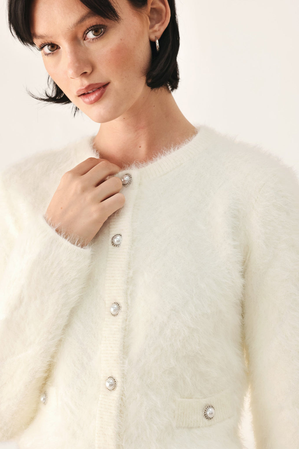 POLISHED MOMENTS CROPPED CARDIGAN — additional view 2