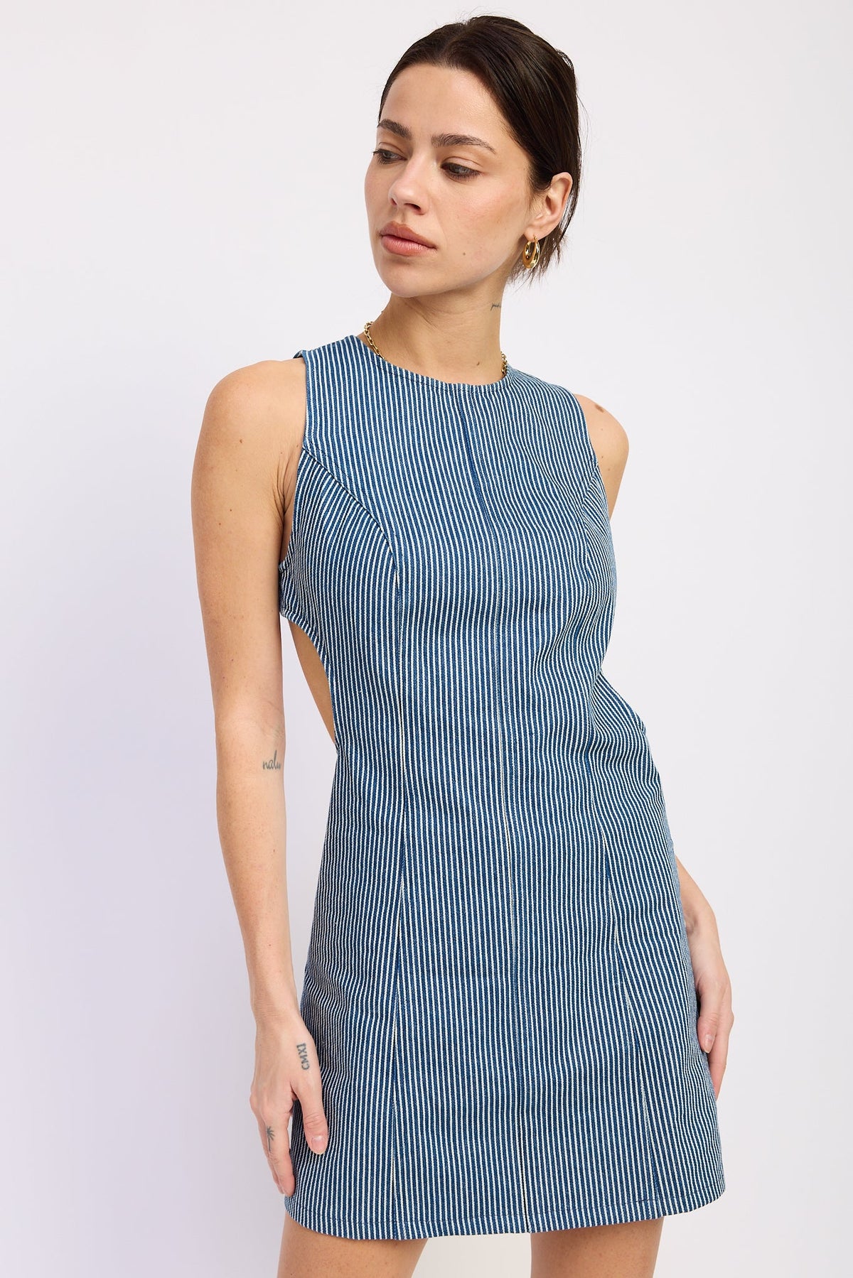 Mabel Denim Mini Dress