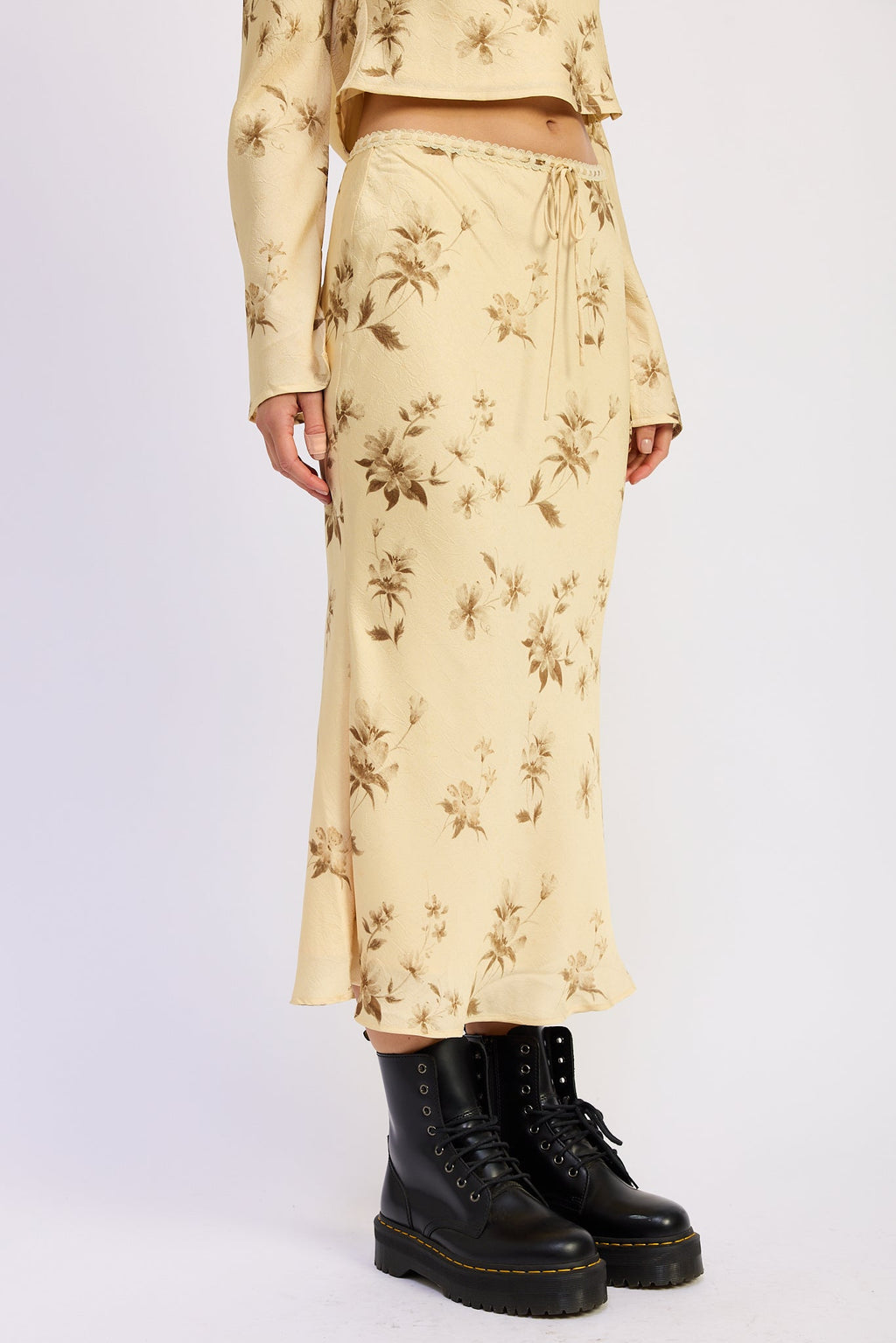 Niamh Bias-Cut Midi Skirt — additional view 2