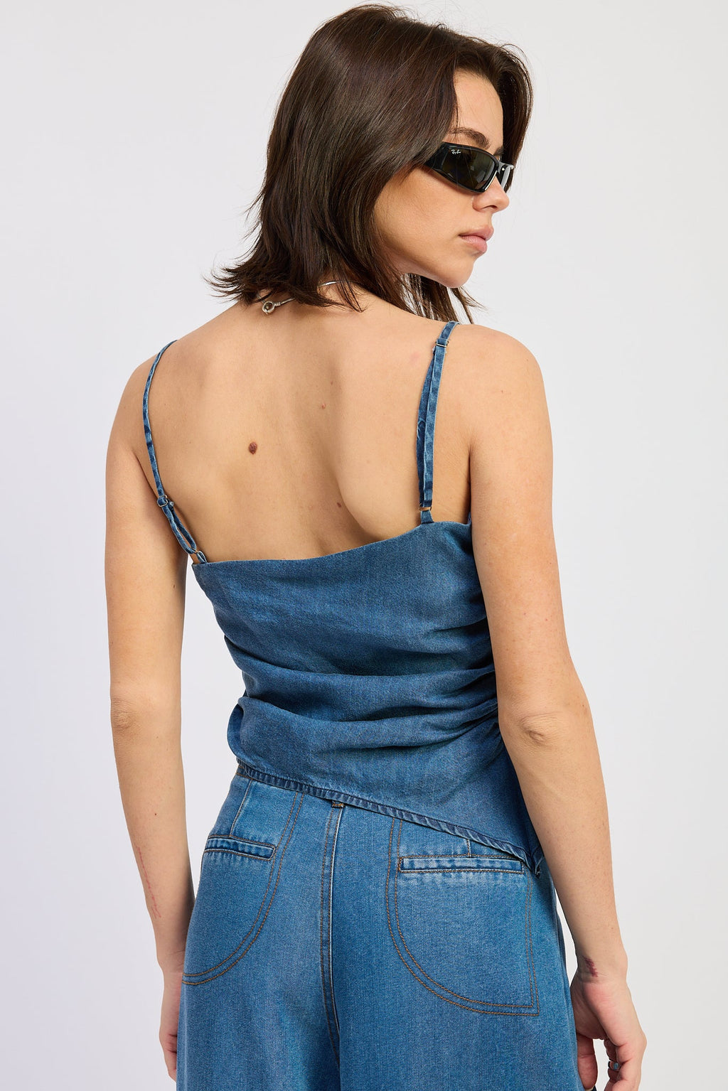 Dakota Asymmetrical Lyocell Top — additional view 3