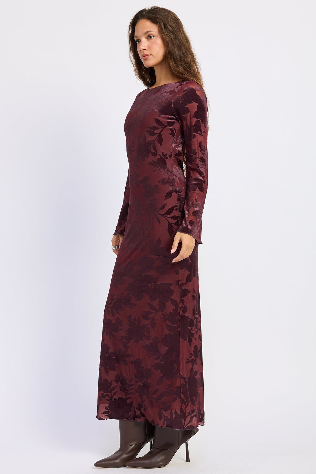 Honora Open-Back Maxi Dress — additional view 3
