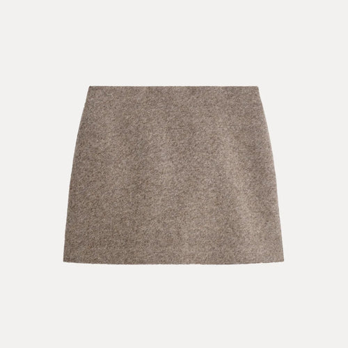 Brown A-Line Midi Skirt — additional view 2