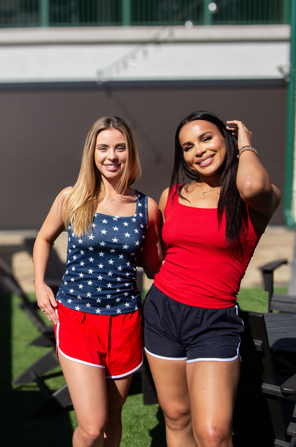 Bella Tank Top, True Red — additional view 5