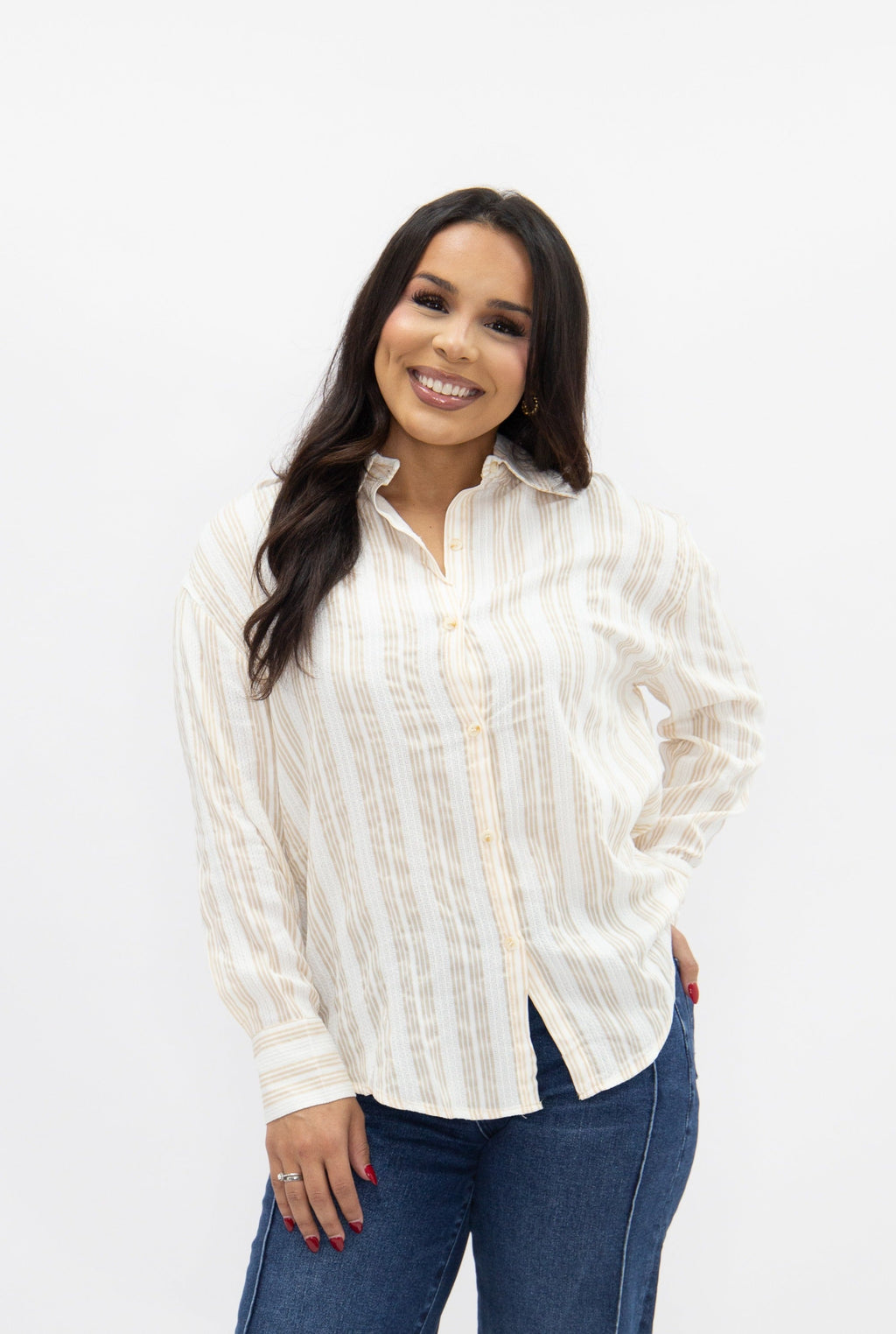 Kathryn Stripe Shirt — additional view 4