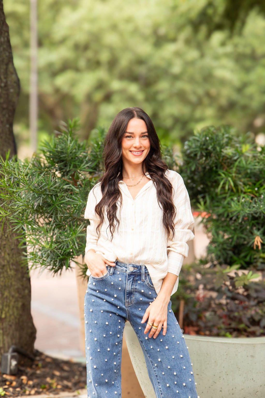 Kathryn Stripe Shirt — additional view 2