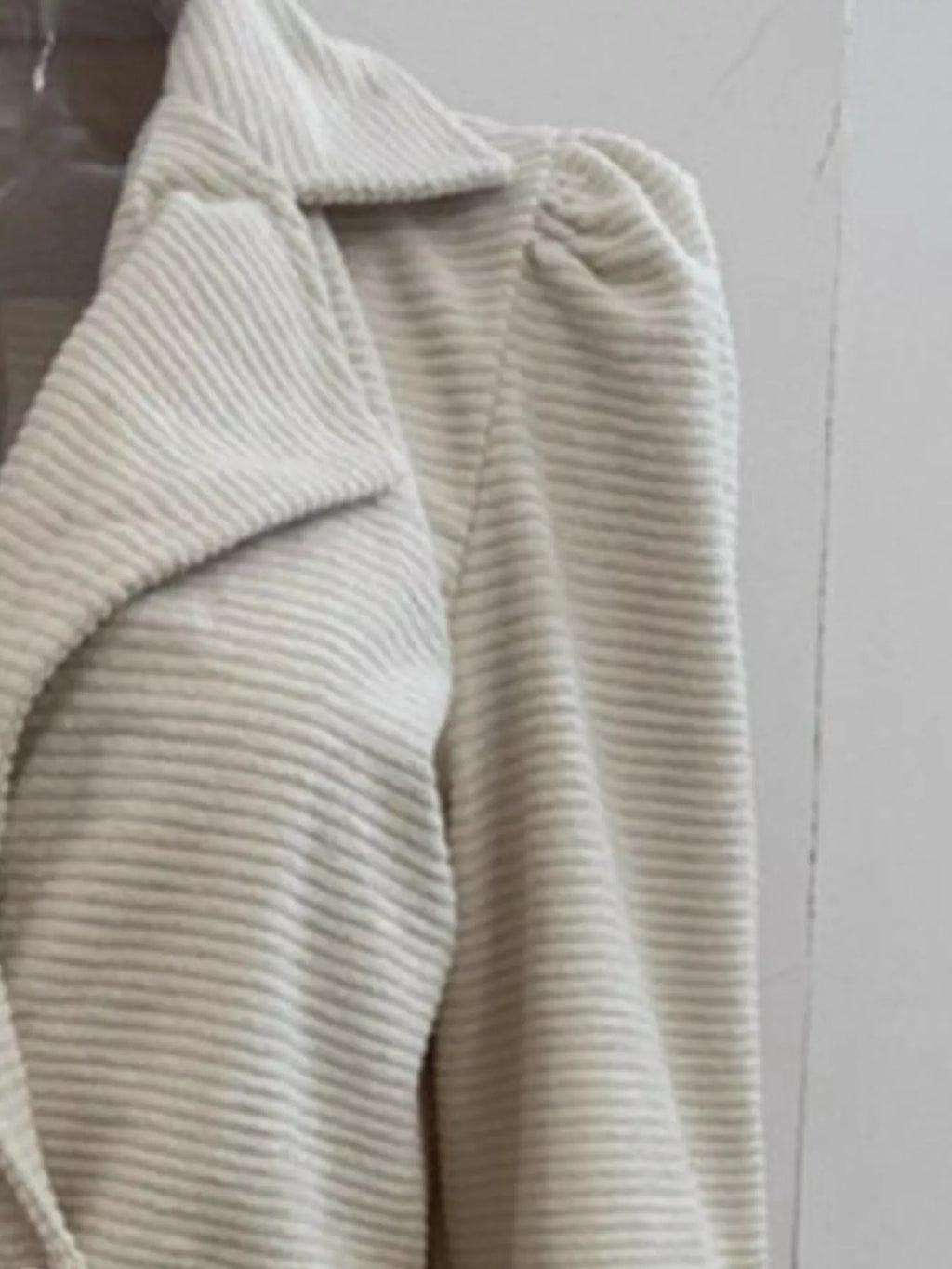 Textured Double-Breasted Blazer — additional view 3