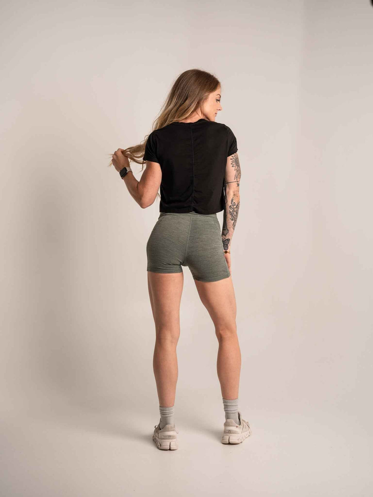 ENCORE CROP TEE
