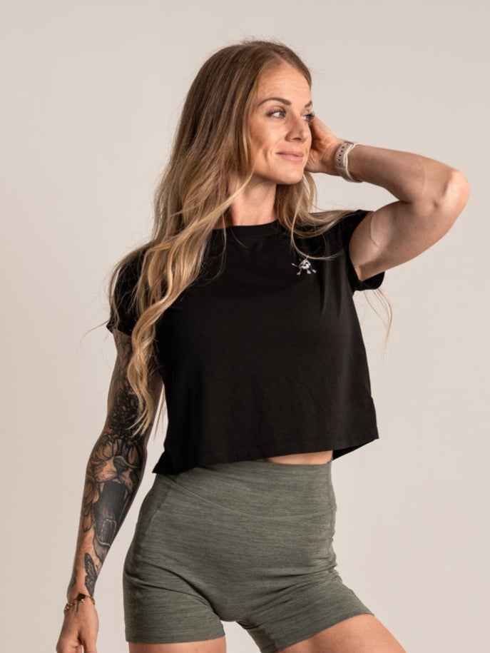 ENCORE CROP TEE