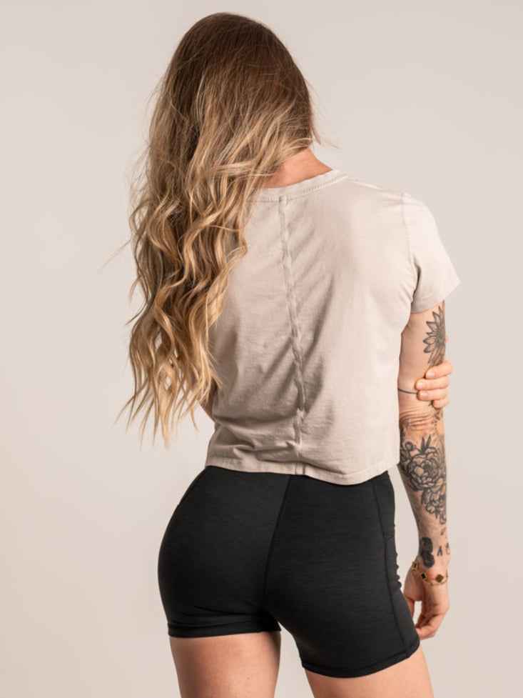 ENCORE CROP TEE