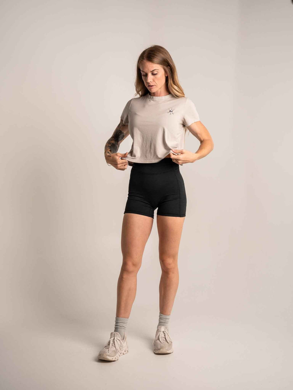ENCORE CROP TEE