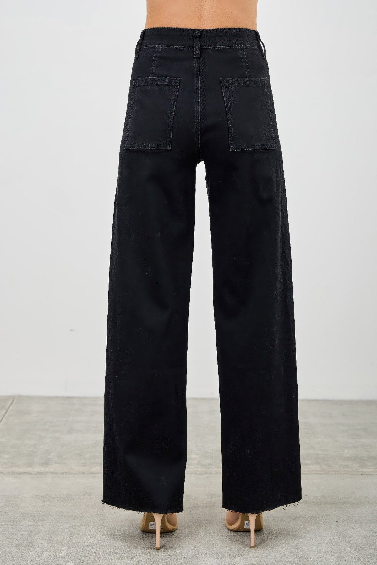 Front-Pleat Straight Jeans — additional view 12