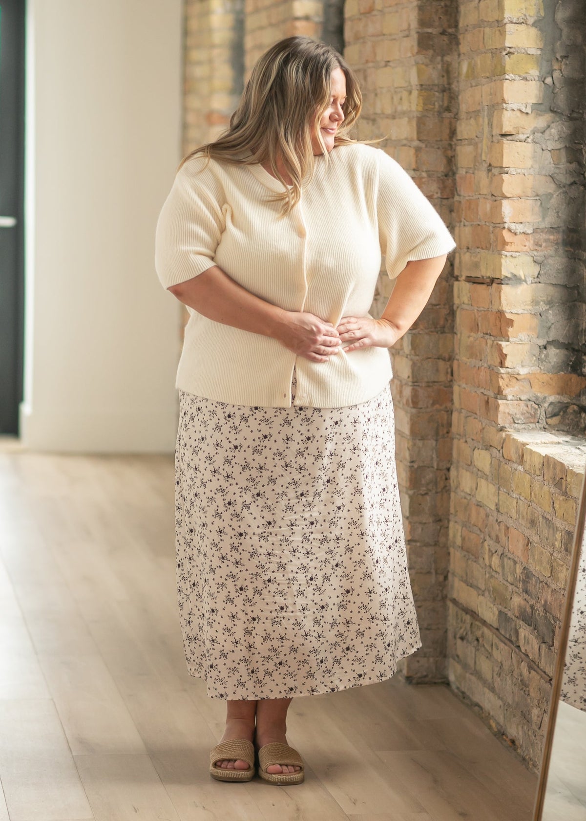 Zadie Short Sleeve Button Cardigan